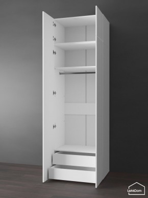 Шкаф с антресолью Linnea MHR-2POA-3 2450х800х510 (Белый-М 11.1.2) в Кировграде - kirovgrad.mebel24.online | фото 6