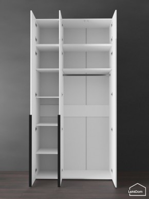 Шкаф с антресолью Linnea MHR-3A-1 2450х1200х510 (Белый-М 11.1.1) в Кировграде - kirovgrad.mebel24.online | фото 5