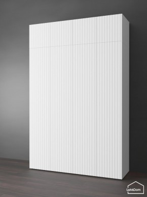Шкаф с антресолью Linnea MHR-4POA-2 2450х1600х510 (Белый-М 11.1.2) в Кировграде - kirovgrad.mebel24.online | фото 1