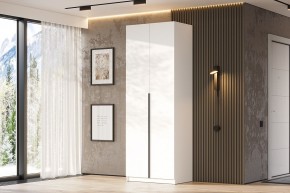 Шкаф ШК-5 + 4 полки (800) Белый текстурный в Кировграде - kirovgrad.mebel24.online | фото