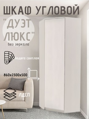 Шкаф угловой Дуэт Люкс без зеркала в Кировграде - kirovgrad.mebel24.online | фото