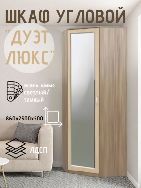 Шкаф угловой Дуэт Люкс с зеркалом в Кировграде - kirovgrad.mebel24.online | фото 3