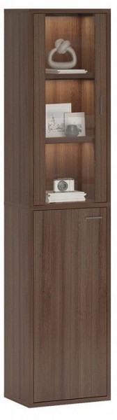 Шкаф-витрина Домино СУ(ш1в2)+1ФГ+1ФС в Кировграде - kirovgrad.mebel24.online | фото 2