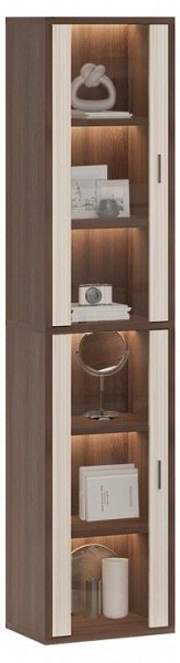 Шкаф-витрина Домино СУ(ш1в2)+2ФС в Кировграде - kirovgrad.mebel24.online | фото 2