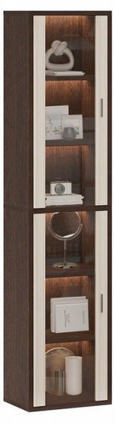 Шкаф-витрина Домино СУ(ш1в2)+2ФС в Кировграде - kirovgrad.mebel24.online | фото 2
