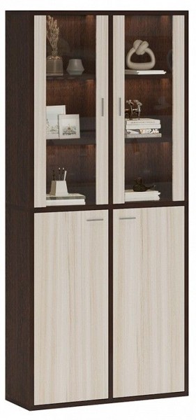 Шкаф-витрина Домино СУ(ш2в2)+2ФС+2ФГ в Кировграде - kirovgrad.mebel24.online | фото 2