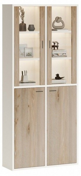 Шкаф-витрина Домино СУ(ш2в2)+2ФС+2ФГ в Кировграде - kirovgrad.mebel24.online | фото 3