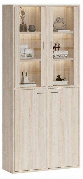 Шкаф-витрина Домино СУ(ш2в2)+2ФС+2ФГ в Кировграде - kirovgrad.mebel24.online | фото 2