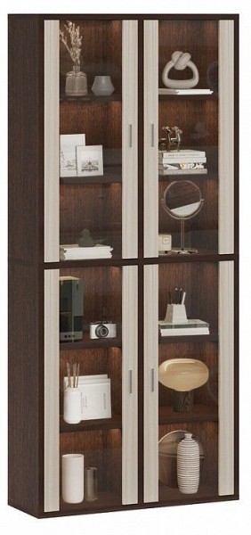 Шкаф-витрина Домино СУ(ш2в2)+4ФС в Кировграде - kirovgrad.mebel24.online | фото 2