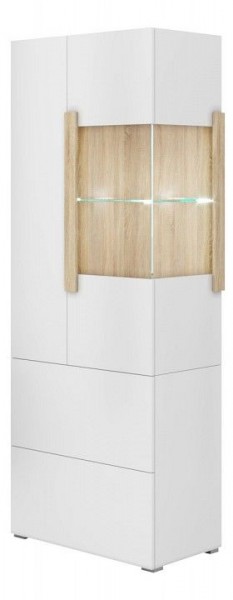 Шкаф-витрина Куба 1714 в Кировграде - kirovgrad.mebel24.online | фото