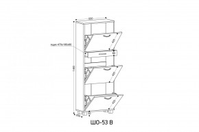 ШО-53 В тумба для обуви в Кировграде - kirovgrad.mebel24.online | фото 3
