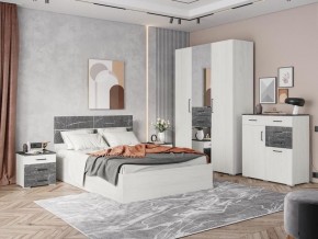 Спальня Теана Ясень Анкор светлый/Мрамор дарк в Кировграде - kirovgrad.mebel24.online | фото