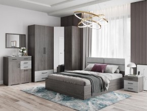 Спальня Теана Ясень Анкор темный/Мрамор лайт в Кировграде - kirovgrad.mebel24.online | фото