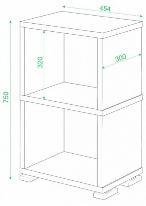 Стеллаж-колонка Домино СБ-15/2 в Кировграде - kirovgrad.mebel24.online | фото 2