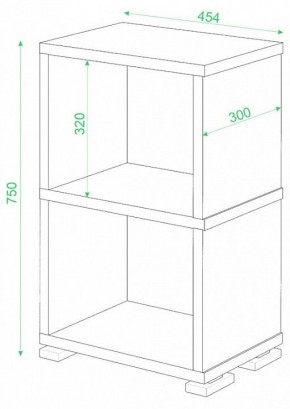 Стеллаж-колонка Домино СБ-15/2 в Кировграде - kirovgrad.mebel24.online | фото 3