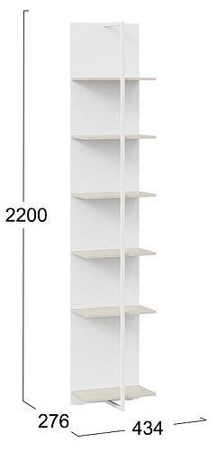 Стеллаж Сканди в Кировграде - kirovgrad.mebel24.online | фото 2
