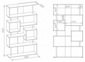 Стеллаж СТ-2 в Кировграде - kirovgrad.mebel24.online | фото 2