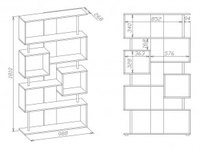 Стеллаж СТ-2 в Кировграде - kirovgrad.mebel24.online | фото 4