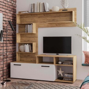 Гостиная Евро (крафт/белый) в Кировграде - kirovgrad.mebel24.online | фото