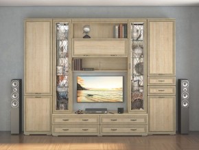 Стенка Ливорно дуб сонома в Кировграде - kirovgrad.mebel24.online | фото 1