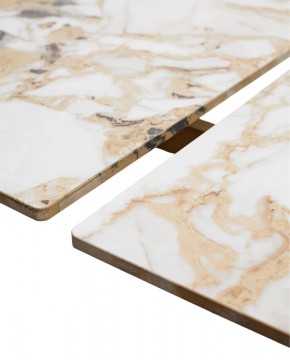 Стол ACERRA NEW 160 GLOSS GRAND JADE SOLID CERAMIC/ каркас цвета шампань, ®DISAUR в Кировграде - kirovgrad.mebel24.online | фото 8