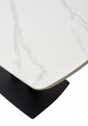 Стол ALATRI 120 MATT WHITE MARBLE SOLID CERAMIC / BLACK, ®DISAUR в Кировграде - kirovgrad.mebel24.online | фото 11