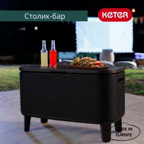 Стол Беви Бар (Bevy Bar Large Cool Bar), коричневый в Кировграде - kirovgrad.mebel24.online | фото 4