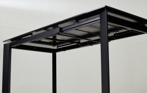 Стол CORNER 120 MATT BLACK MARBLE SOLID CERAMIC / BLACK, ®DISAUR в Кировграде - kirovgrad.mebel24.online | фото 2