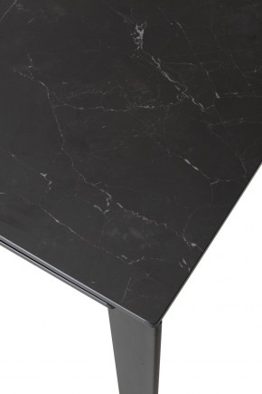 Стол CORNER 120 MATT BLACK MARBLE SOLID CERAMIC / BLACK, ®DISAUR в Кировграде - kirovgrad.mebel24.online | фото 5