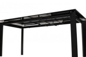 Стол CORNER 120 MATTE STATUARIO Белый мрамор матовый керамика, стекло/ черный каркас, ®DISAUR в Кировграде - kirovgrad.mebel24.online | фото 9