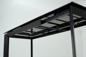 Стол CREMONA 140 KL-99 Белый мрамор матовый, итальянская керамика / черный каркас, ®DISAUR в Кировграде - kirovgrad.mebel24.online | фото 13