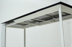 Стол CREMONA 160 KL-188 Контрастный мрамор / белый каркас, ®DISAUR в Кировграде - kirovgrad.mebel24.online | фото 9