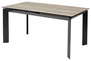 Стол CREMONA 180 KL-61 Под дерево, итальянская керамика / черный каркас, ®DISAUR в Кировграде - kirovgrad.mebel24.online | фото 5