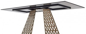 Стол ENNA 220 KL-188 Контрастный мрамор матовый, итальянская керамика/ каркас цвета шампань, ®DISAUR в Кировграде - kirovgrad.mebel24.online | фото 12