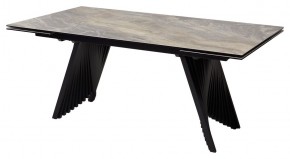 Стол IVAR 180 MARBLES KL-80 Серый мрамор, итальянская керамика, ®DISAUR в Кировграде - kirovgrad.mebel24.online | фото 2