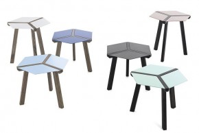 Стол журн. ESA 07.35 M318 light  blu/ L002 oak spessart в Кировграде - kirovgrad.mebel24.online | фото
