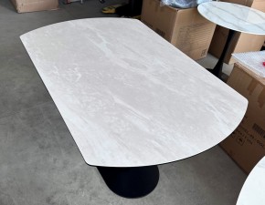 Стол KAI 140 TL-109 поворотная система раскладки, испанская керамика / Темно-серый / Черный, ®DISAUR в Кировграде - kirovgrad.mebel24.online | фото 7