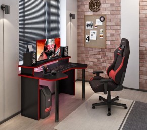 Стол компьютерный Домино Lite СКЛ-Игр120+НКИЛ120 в Кировграде - kirovgrad.mebel24.online | фото 2