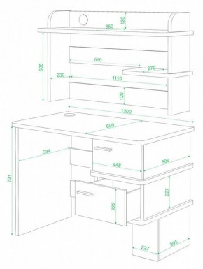 Стол компьютерный СД-15 в Кировграде - kirovgrad.mebel24.online | фото 2