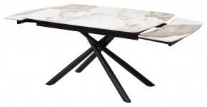 Стол RIVOLI 140 GLOSS LUXURY PANDORA SOLID CERAMIC / BLACK, ®DISAUR в Кировграде - kirovgrad.mebel24.online | фото 6