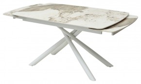 Стол RIVOLI 140 GLOSS LUXURY PANDORA SOLID CERAMIC / WHITE, ®DISAUR в Кировграде - kirovgrad.mebel24.online | фото 9