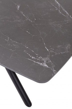 Стол RIVOLI 140 MATT BLACK MARBLE SOLID CERAMIC / BLACK, ®DISAUR в Кировграде - kirovgrad.mebel24.online | фото 10