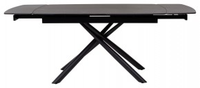 Стол RIVOLI 140 MATT BLACK MARBLE SOLID CERAMIC / BLACK, ®DISAUR в Кировграде - kirovgrad.mebel24.online | фото 2