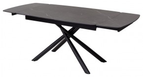 Стол RIVOLI 140 MATT BLACK MARBLE SOLID CERAMIC / BLACK, ®DISAUR в Кировграде - kirovgrad.mebel24.online | фото 7