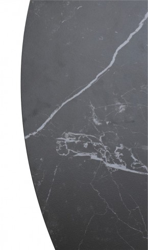 Стол TERNI 120 MATT BLACK MARBLE SOLID CERAMIC Черный мрамор матовый, керамика /Черн.каркас, ®DISAUR в Кировграде - kirovgrad.mebel24.online | фото 9