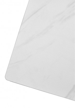Стол VASTO 180 MARBLES KL-99 Белый мрамор матовый, итальянская керамика/ черный каркас, ®DISAUR в Кировграде - kirovgrad.mebel24.online | фото 7