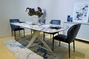 Стол VICENZA 220 BULGARI WHITE, керамика / белый, ®DISAUR в Кировграде - kirovgrad.mebel24.online | фото 12
