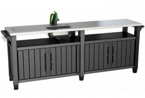 Столик для барбекю 415 Л (Unity Chef 415 L) графит в Кировграде - kirovgrad.mebel24.online | фото 3