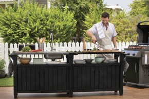 Столик для барбекю 415 Л (Unity Chef 415 L) графит в Кировграде - kirovgrad.mebel24.online | фото 4