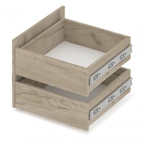 СТОУН С41 Шкаф 4-х створчатый с ящиками (камень темный/дуб ирландский) в Кировграде - kirovgrad.mebel24.online | фото 5